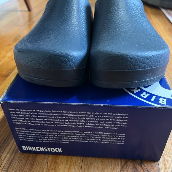 Mens Birkesnstock Super Birki Clog Blue/Navy Brand New in Box, never worn - Picture 2 of 6